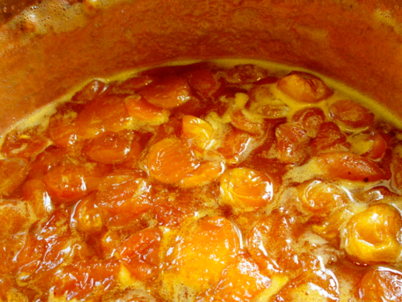 Confiture d’abricots