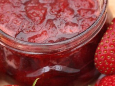 Confiture de fraises