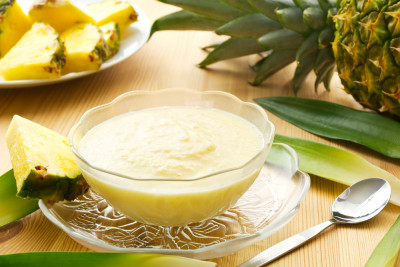 Mousse à l’ananas