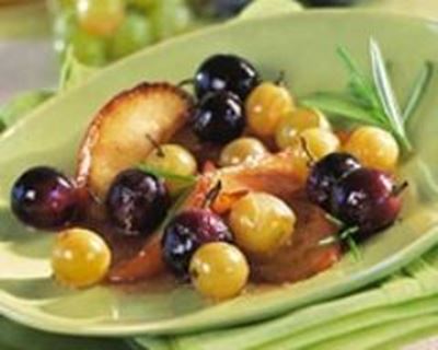 Salade de fruits cuits