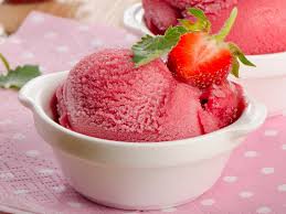 Sorbet fraise