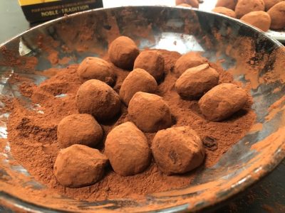 Truffes au chocolat