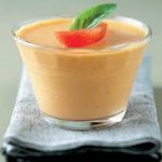 Mousse de tomate froide