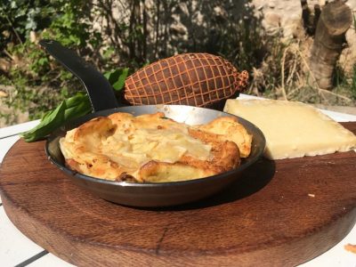 Pachade au cantal entre-deux et au jambon d’Auvergne