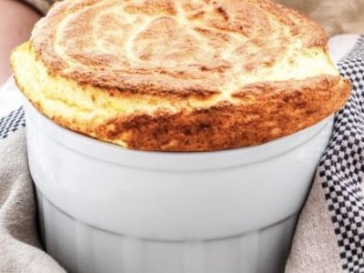 Soufflé aux asperges