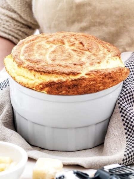 Soufflé aux asperges