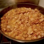 Fricassée de rognons et saucisses au madère de  Mamie