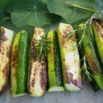 Courgettes à la plancha