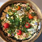 Taboulé  express aux herbes du jardin